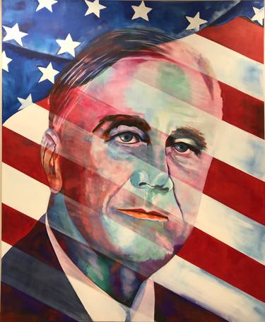 Original Portraiture Political Painting by Rony Sussan
