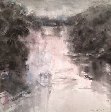 Original Neo-impressionism Landscape Painting by Claudia Bormann - Karsten