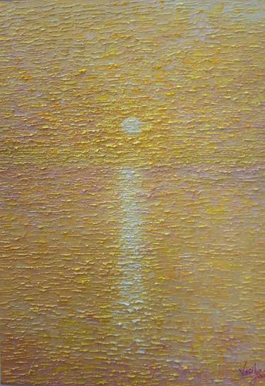 Original Abstract Landscape Painting by Galina Vasiljeva