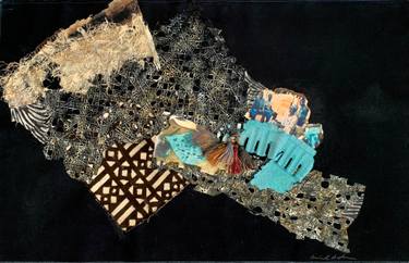 Original Contemporary Travel Mixed Media by Andrea G Snyder