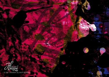 Original Abstract Expressionism Abstract Painting by Francis Sanonimo