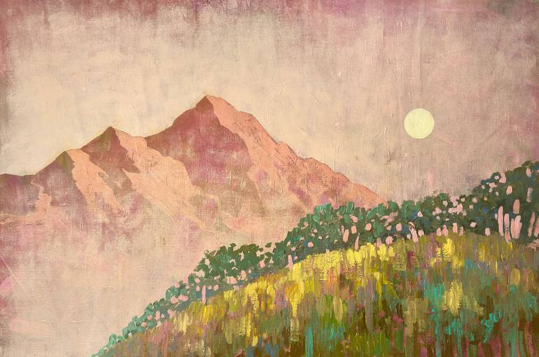 Print of Impressionism Landscape Paintings by Ekaterina Prisich