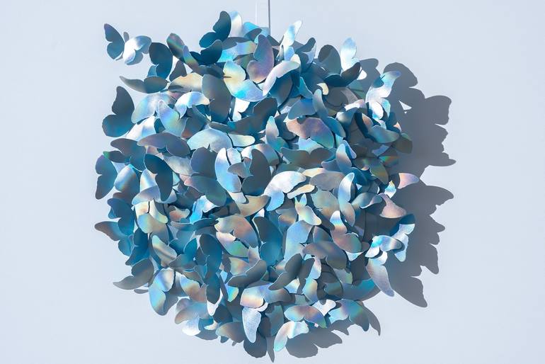Original Abstract Nature Installation by Juliana Do