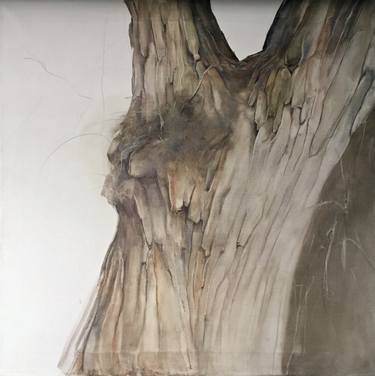 Print of Abstract Tree Paintings by Marta Grige