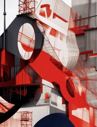 Original Contemporary Abstract Mixed Media by John Mcconnico