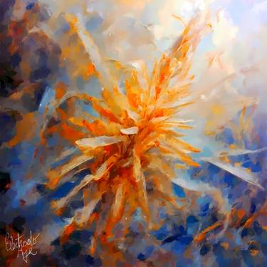 Original Conceptual Nature Mixed Media by Electrodo Age