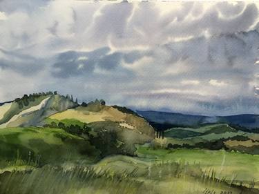 Original Realism Landscape Paintings by Anastasiya Kharchenko
