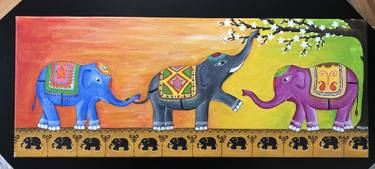 Original Folk Culture Painting by X Kushekhar