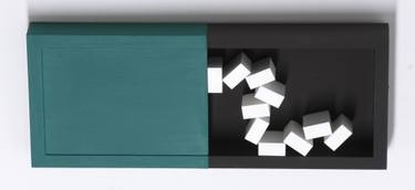 Original Conceptual Wall Sculpture by Manuel Izquierdo