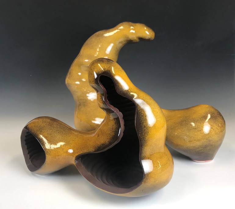 Original Conceptual Abstract Sculpture by Nasrin Iravani