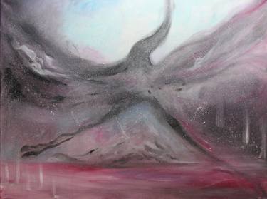 Print of Abstract Expressionism Outer Space Paintings by Bella Elmekawy