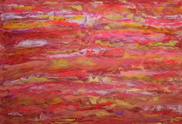 Original Abstract Expressionism Abstract Paintings by Vafa Majidli