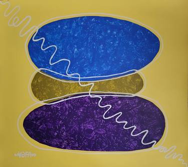 Original Symbolism Patterns Paintings by Vafa Majidli