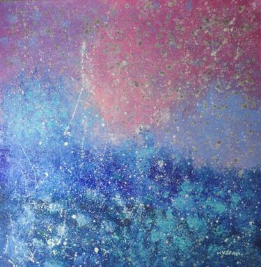 Original Abstract Expressionism Abstract Paintings by Vafa Majidli