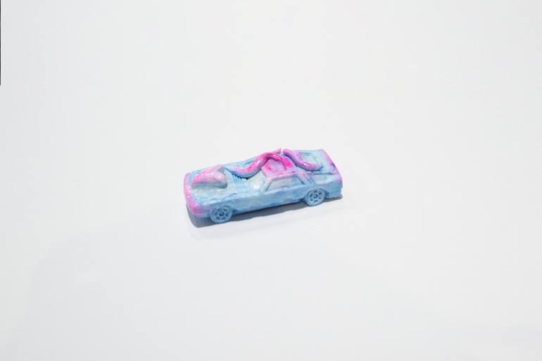 Original Fine Art Automobile Sculpture by Elizaveta Berkutova