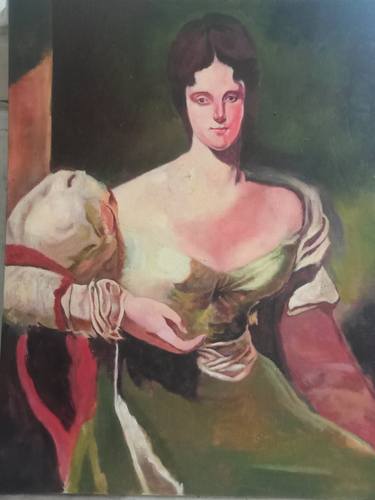 Original Abstract Women Paintings by Supratim Ghosh