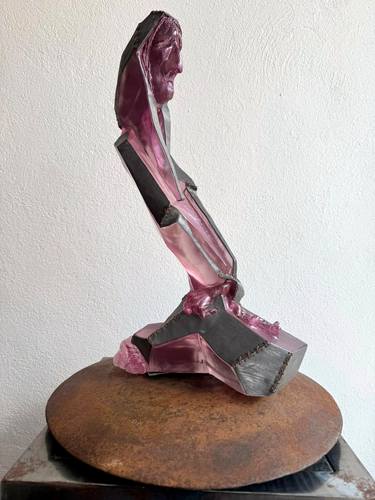 Original Expressionism People Sculpture by Manos Escultor