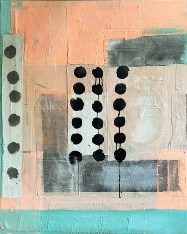 Original Contemporary Abstract Mixed Media by Karen And Simone Lehmann