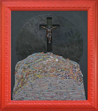 Original Contemporary Religious Mixed Media by Juan Ranieri