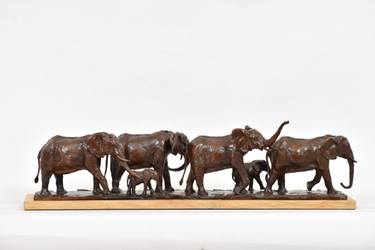 Original Figurative Animal Sculpture by Heinrich Filter