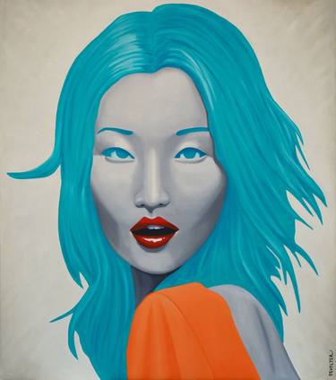 Original Fine Art Pop Culture/Celebrity Painting by Christian Develter