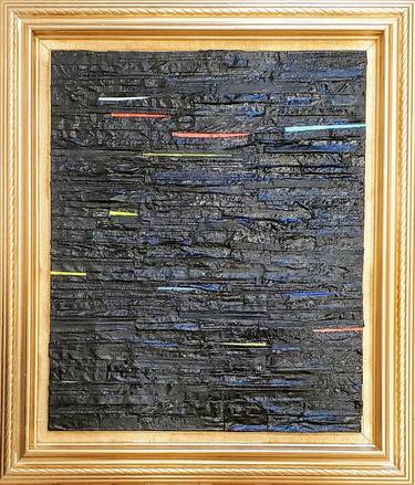 Original Abstract Collage by Carolina Ramos