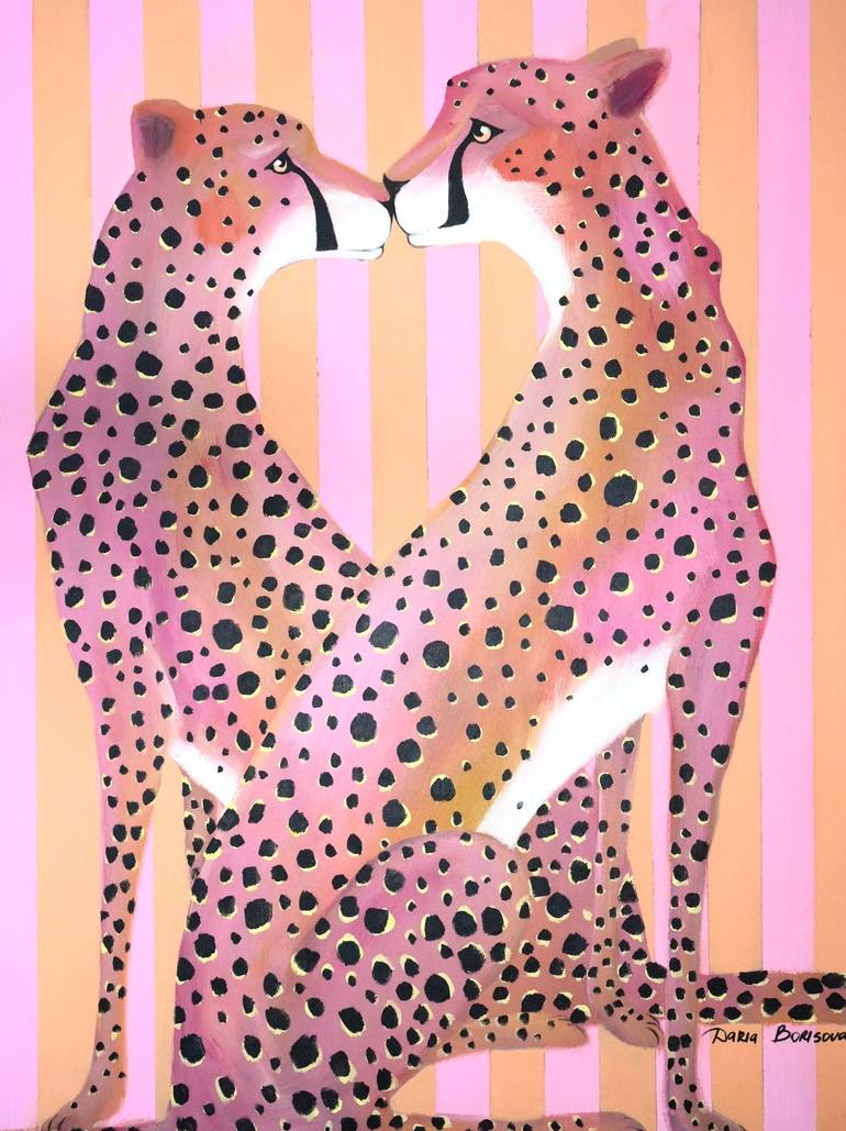 Original Contemporary Animal Printmaking by Daria Borisova