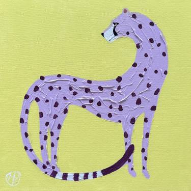 Original Expressionism Animal Painting by Daria Borisova
