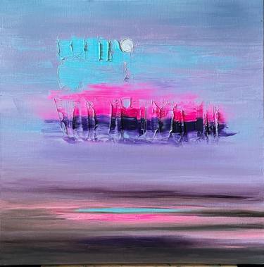 Original Abstract Expressionism Abstract Painting by Casalina Hung