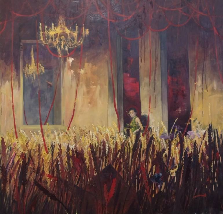 Print of Figurative Interiors Paintings by Mariano Piantoni