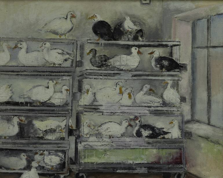Print of Realism Animal Paintings by Marylynn Charnas