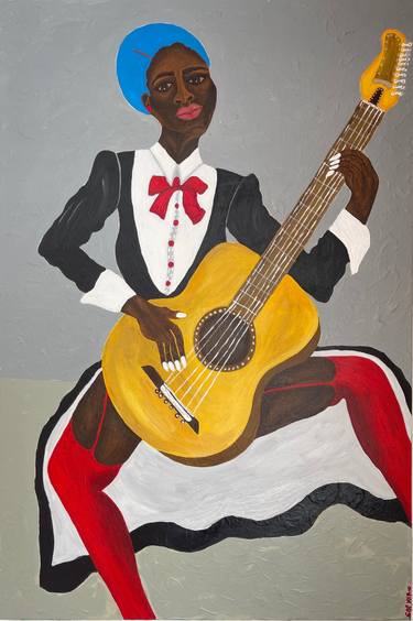 Original Contemporary Women Paintings by Sophia Oshodin