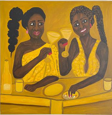 Original Contemporary Women Paintings by Sophia Oshodin