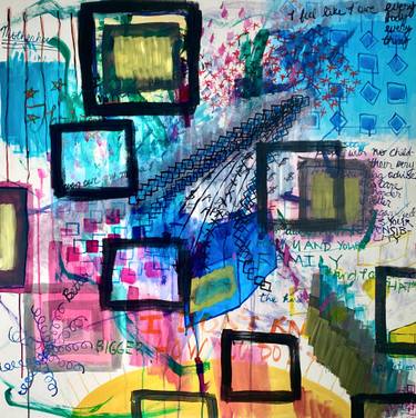 Original Abstract Painting by Nsenga Knight