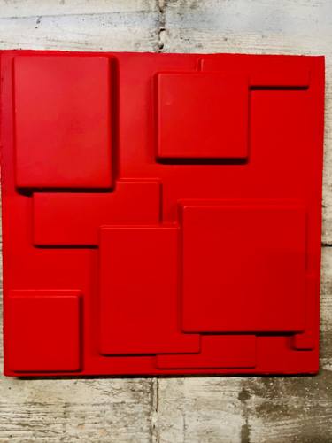 Original Geometric Abstract Sculpture by Simone Derosa