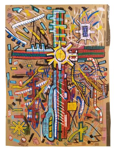 Original Abstract Religious Paintings by Juan Gonzalez Iglesias