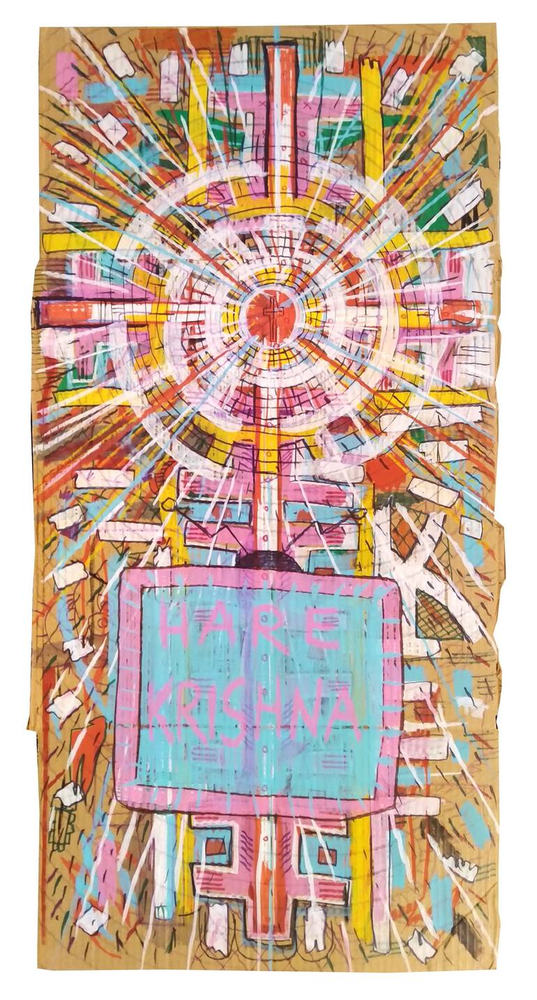 Original Abstract Religious Paintings by Juan Gonzalez Iglesias