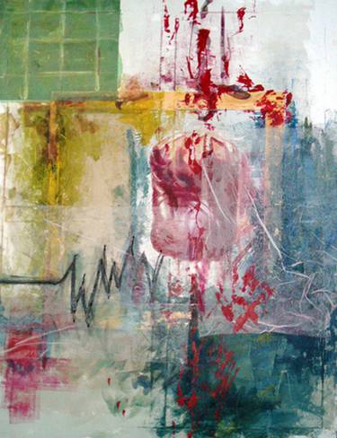 Original Abstract Expressionism Health & Beauty Painting by Irene Aranda