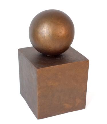 Original Conceptual Geometric Sculpture by Jørgen Zachariassen