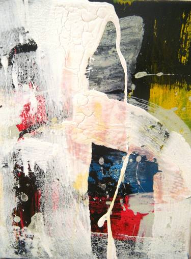 Original Abstract Expressionism Abstract Paintings by Hadjira Bayou