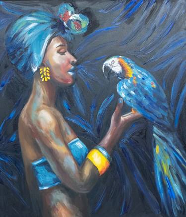 Original Contemporary Animal Painting by Alina Odwyer