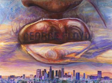 Original Surrealism Pop Culture/Celebrity Painting by Paul Dimalanta