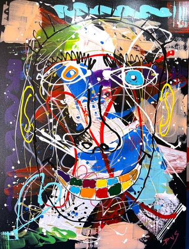 Original Contemporary Portrait Painting by Patrick Smith