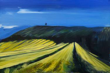 Original Expressionism Landscape Painting by Miranda Carins