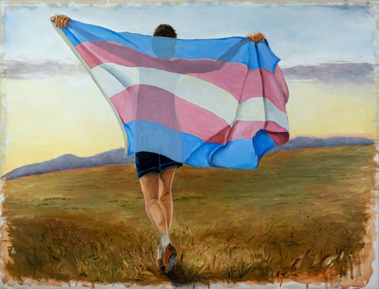 Print of Figurative People Paintings by David Jackson