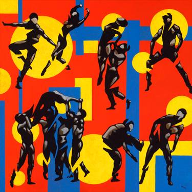 Original Conceptual Performing Arts Painting by Mike Yachnik
