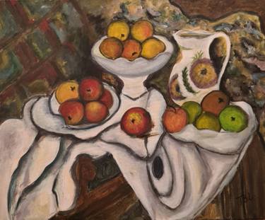 Original Figurative Still Life Painting by Trine Berg Larsen