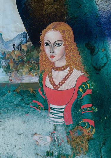 Original Photorealism Portrait Mixed Media by Diana Editoiu