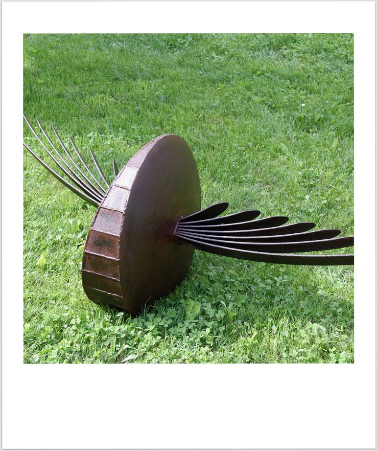 Original Abstract Aerial Sculpture by David Vanorbeek Sculptor