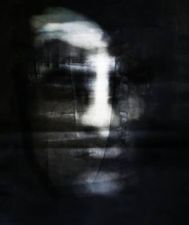 Original Abstract Portrait Digital by Iryna Calinicenco
